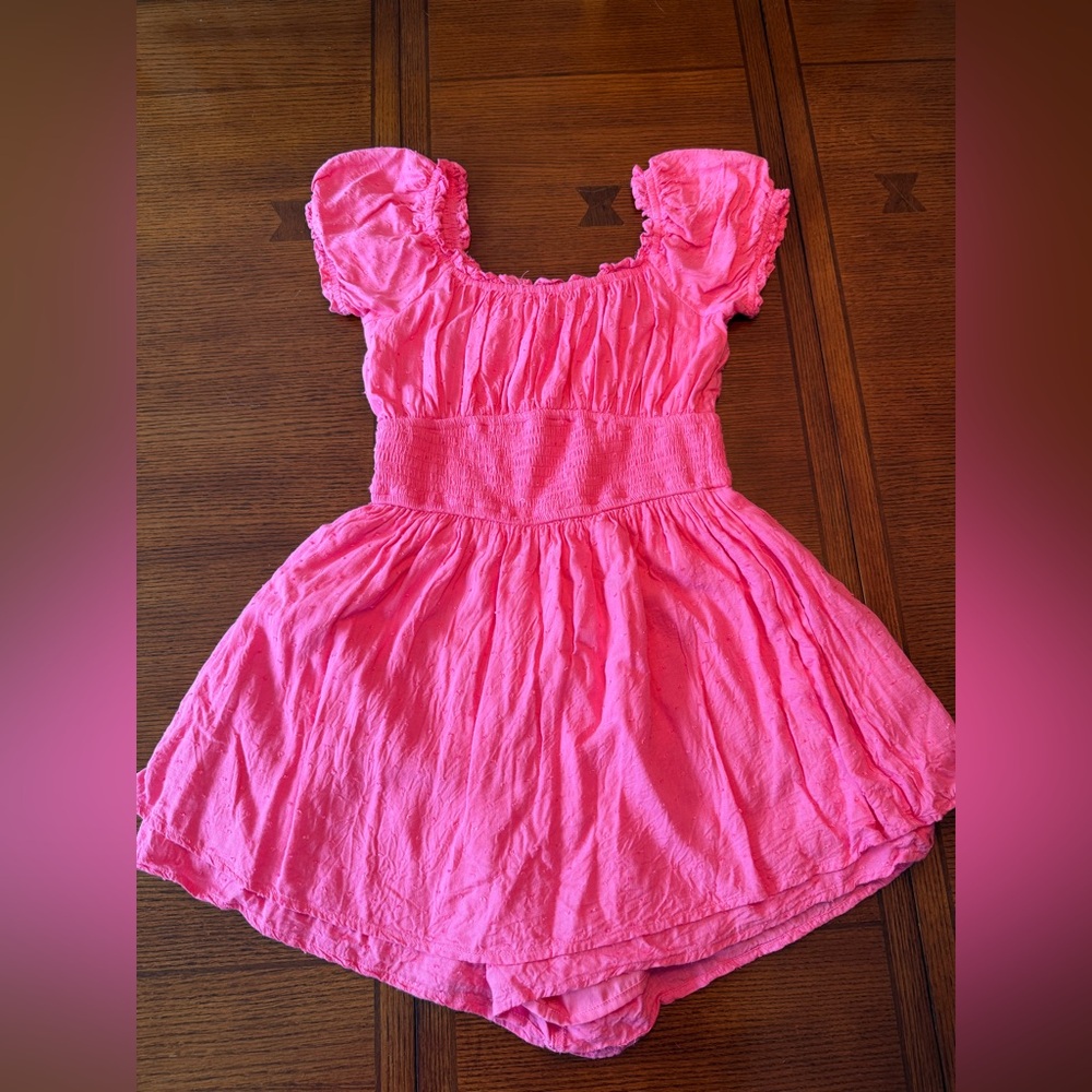 Hollister Vibrant Pink Romper